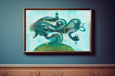 Letting Go / Paper &amp; Canvas Print